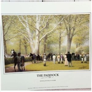 The Paddock Wall Art by - Green and Brown